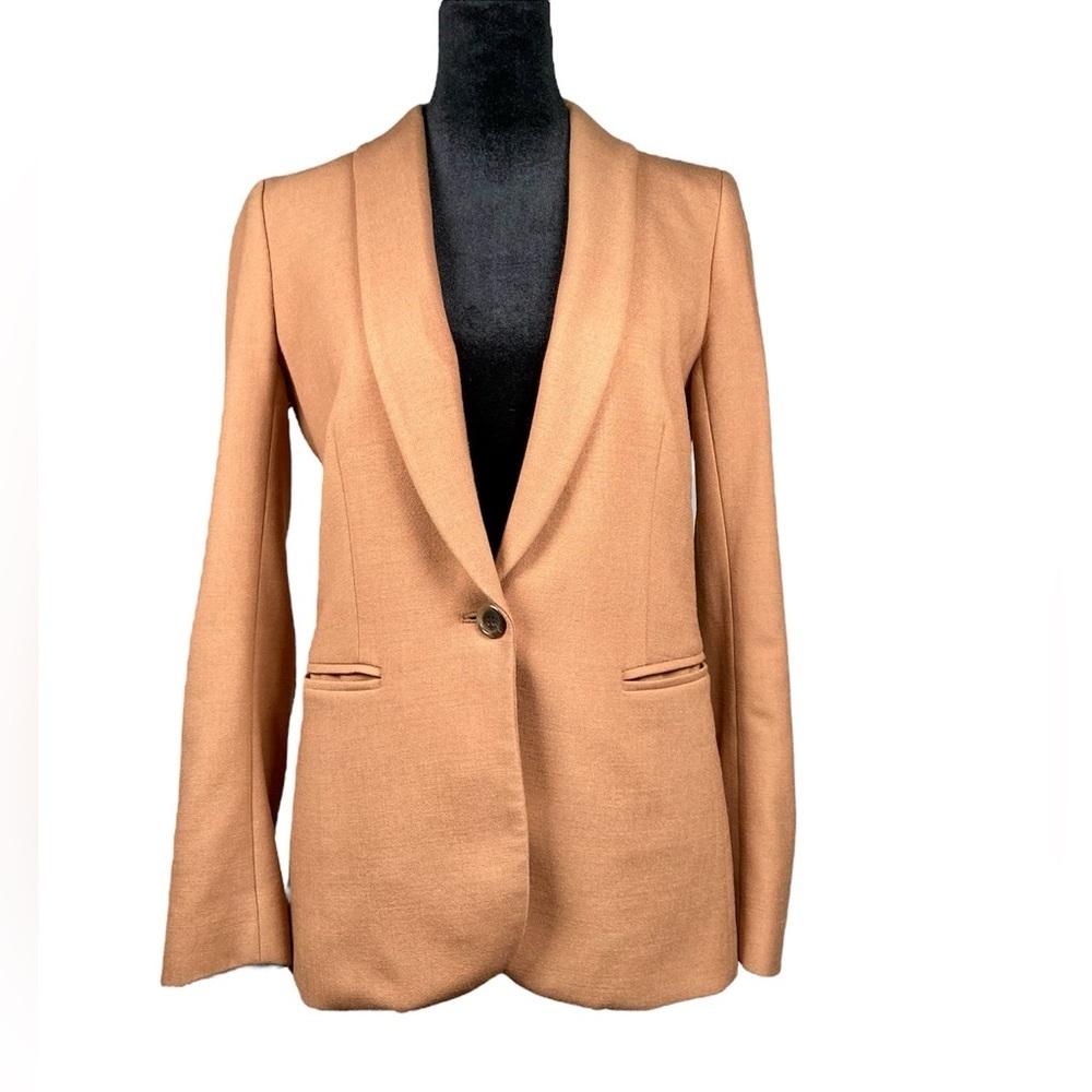 J. Crew Parke Blazer in Heather Caramel Size 00​​